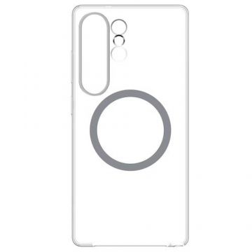 Husa Protectie Spate Samsung Clear Magnet GP-FPS938SAATW, pentru Galaxy S25 Ultra (S938) (Transparent)