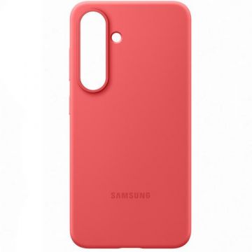 Husa Protectie Spate Samsung EF-PS931CREGWW, pentru Galaxy S25, Silicon (Rosu)