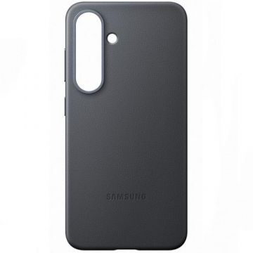 Husa Protectie Spate Samsung Kindsuit EF-VS931PBEGWW, pentru Galaxy S25 (S931), Piele (Negru)