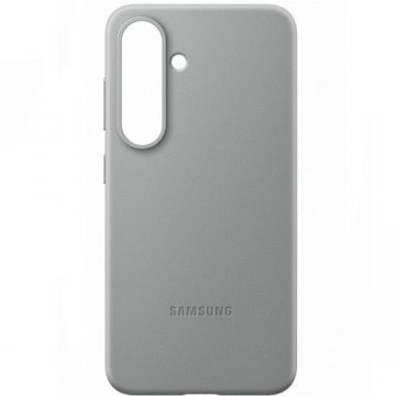 Husa Protectie Spate Samsung Kindsuit EF-VS931PJEGWW, pentru Galaxy S25 (S931), Piele (Gri)