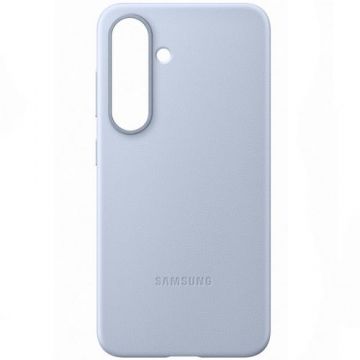 Husa Protectie Spate Samsung Kindsuit EF-VS931PLEGWW, pentru Galaxy S25 (S931), Piele (Albastru deschis)