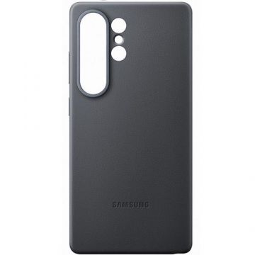 Husa Protectie Spate Samsung Kindsuit EF-VS938PBEGWW, pentru Galaxy S25 Ultra (S938), Piele (Negru)