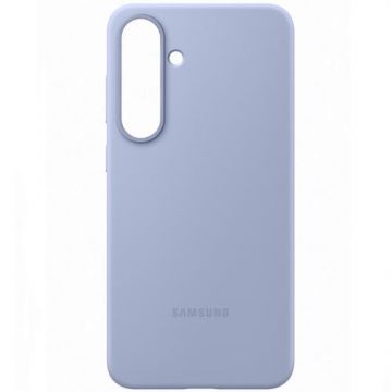 Husa Protectie Spate Samsung Silicone Case EF-GS936CWEGWW, pentru Galaxy S25 Plus (S936), Silicon (Albastru deschis)