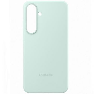 Husa Protectie Spate Samsung Silicone Case EF-PS936CMEGWW, pentru Galaxy S25 Plus (S936), Silicon (Verde)