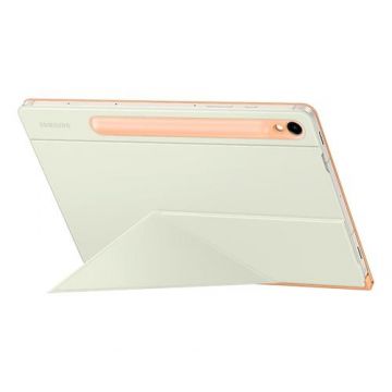 Husa Samsung Smart Book Cover EF-BX710POEGWW pentru Tab S9 / S9 FE (Portocaliu)