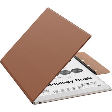 Moko Husa MoKo Book Folio pentru Remarkable Paper Pro 11.8, Magnetic, Maro