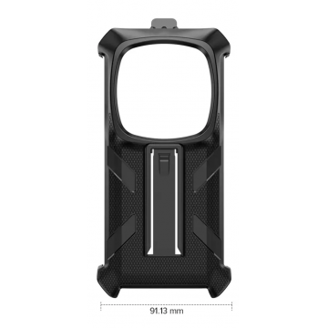 Carcasa pentru Ulefone ARMOR 28 Series, PC, Protectie 360, Clip Rotativ + carabina (Negru) Carcasa pentru Ulefone ARMOR 28 Series, PC, Protectie 360, Clip Rotativ + carabina (Negru)